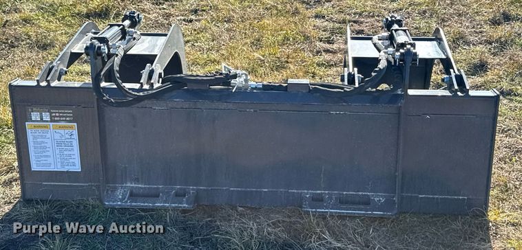 image for item DO0127 2023 Wolverine GB-11-72W skid steer grapple bucket