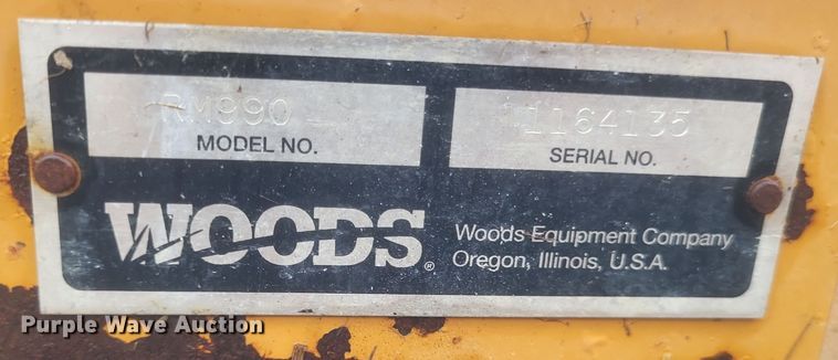 image for item DQ3844 Woods RM990 finish mower