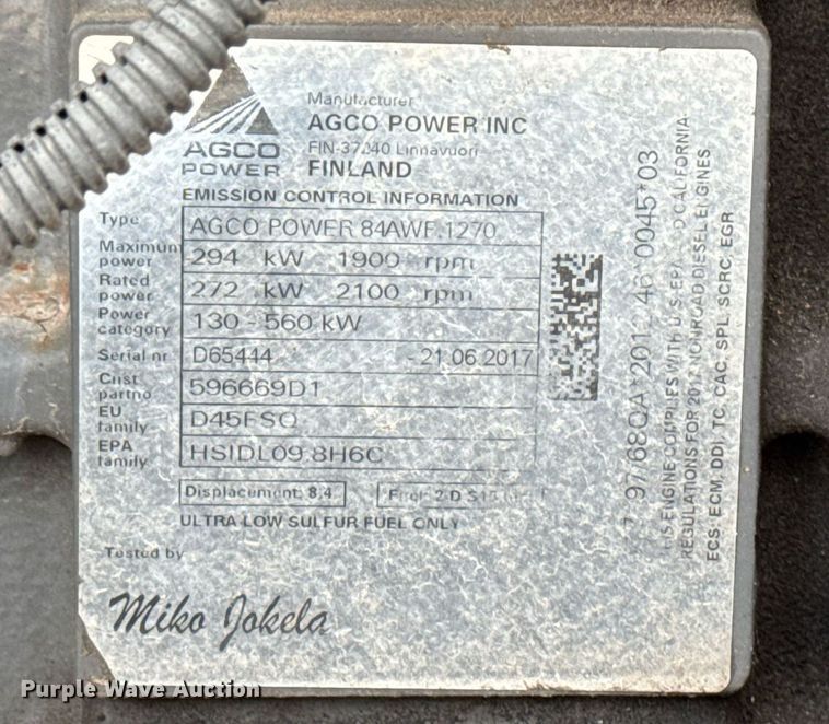 image for item DW2449 2015 TerraGator 8300B applicator