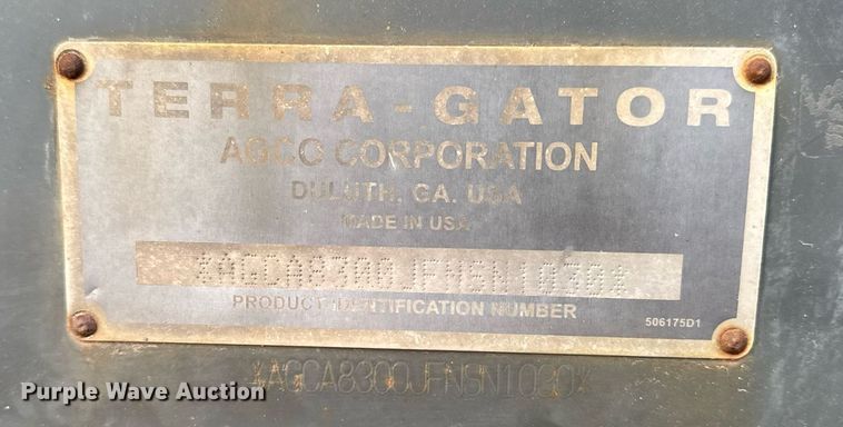 image for item DW2449 2015 TerraGator 8300B applicator