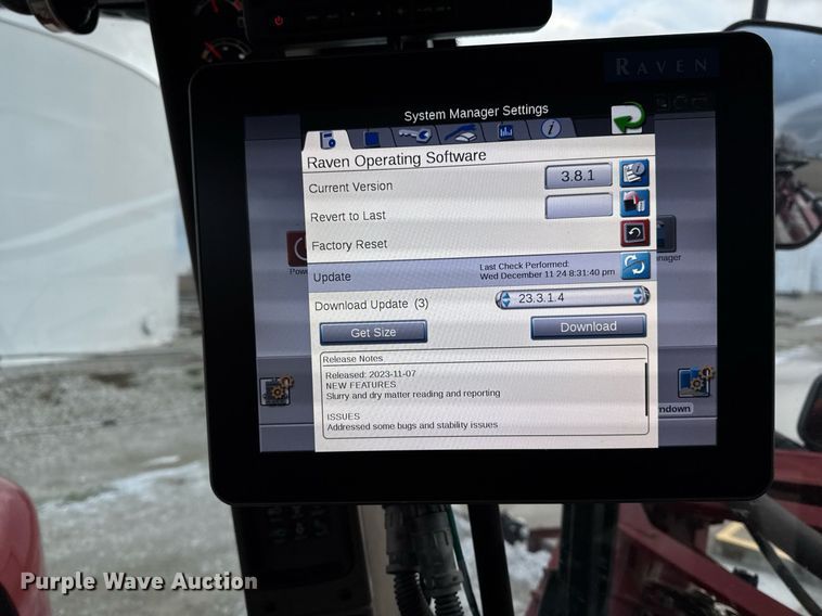 image for item DW2460 2014 Case IH Patriot 4430 sprayer