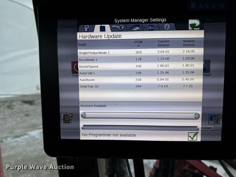 image for item DW2460 2014 Case IH Patriot 4430 sprayer