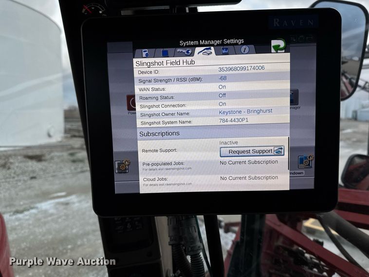 image for item DW2460 2014 Case IH Patriot 4430 sprayer