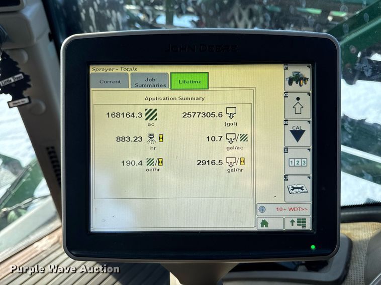 image for item DW2474 2014 John Deere R4038 sprayer