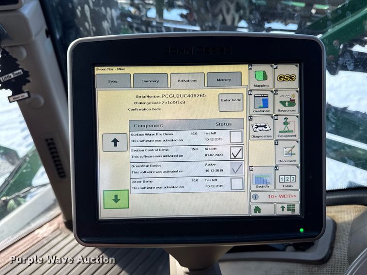 image for item DW2474 2014 John Deere R4038 sprayer