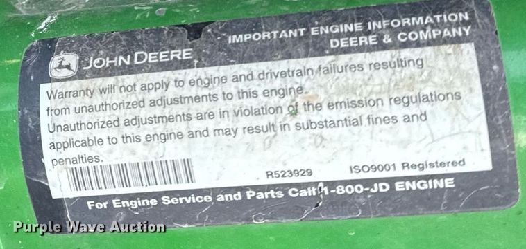 image for item DW2474 2014 John Deere R4038 sprayer