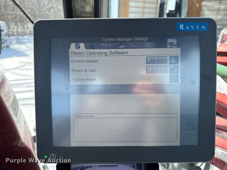 image for item DW2475 2015 Case IH Patriot 3340 sprayer