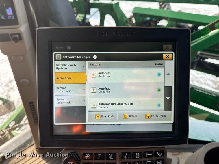 image for item DW2478 2018 John Deere R4038 sprayer