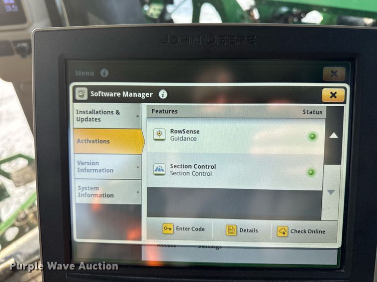 image for item DW2478 2018 John Deere R4038 sprayer