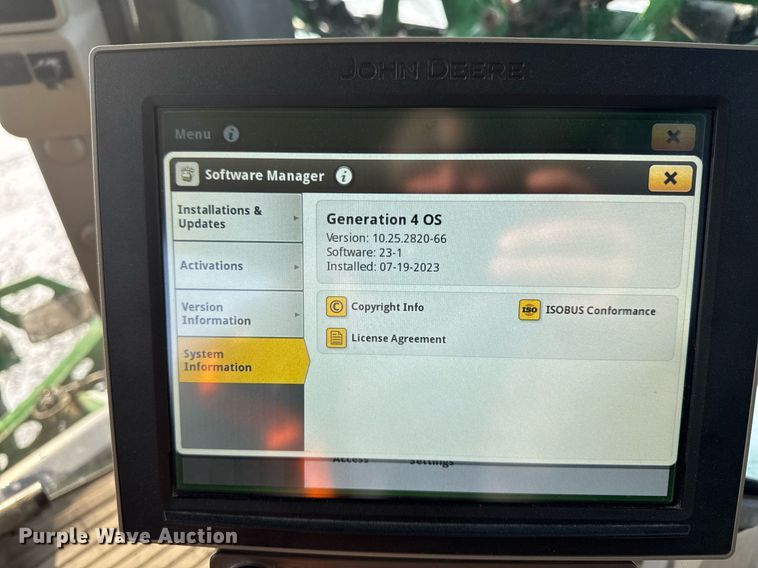 image for item DW2478 2018 John Deere R4038 sprayer