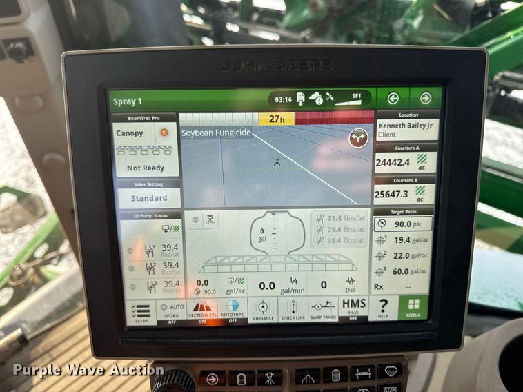 image for item DW2478 2018 John Deere R4038 sprayer