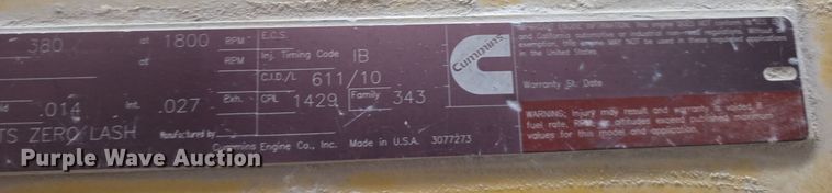 image for item DW3002 Katolight D250FPZ4 generator