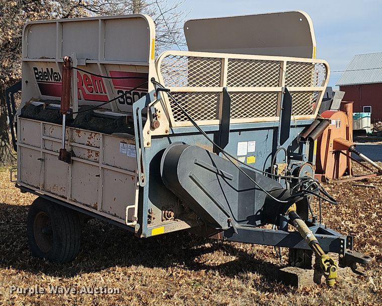 image for item DW3012 Rem BaleMax 3600R bale processor