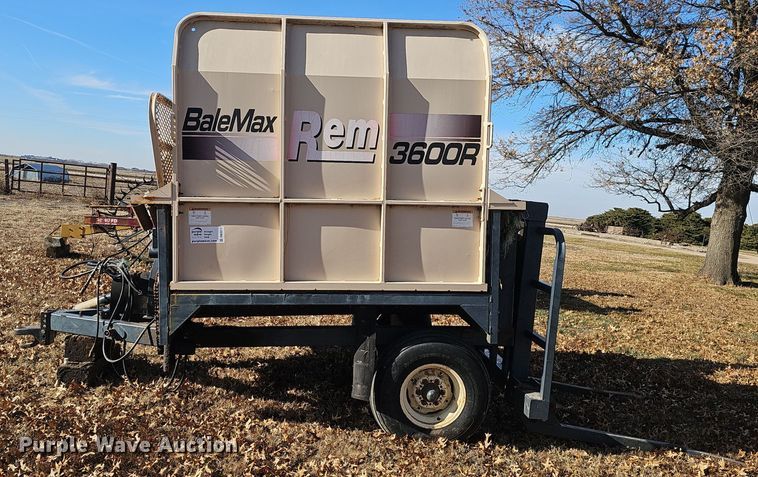 image for item DW3012 Rem BaleMax 3600R bale processor