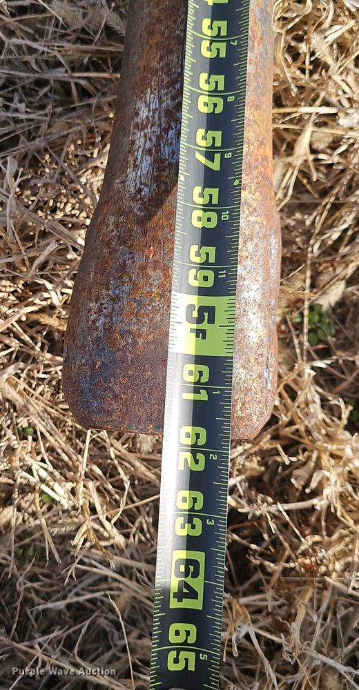 image for item DW3017 Shop built round bale hauler