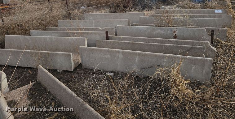 image for item DW3022 (25) concrete feed bunks