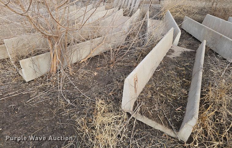 image for item DW3022 (25) concrete feed bunks