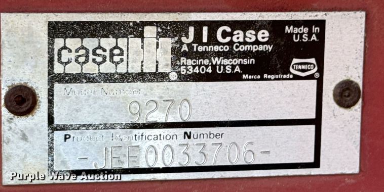 image for item EG7915 1995 Case IH 9270 4WD tractor
