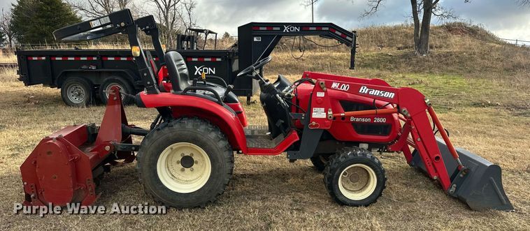 image for item EJ5269 Branson 2800 MFWD tractor
