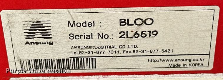 image for item EJ5269 Branson 2800 MFWD tractor