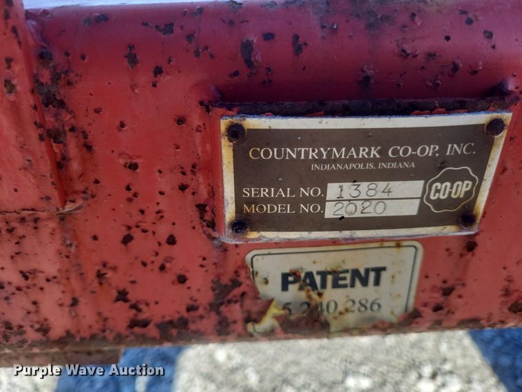 image for item EJ8153 CountryMark Co-Op 2020 running gear 