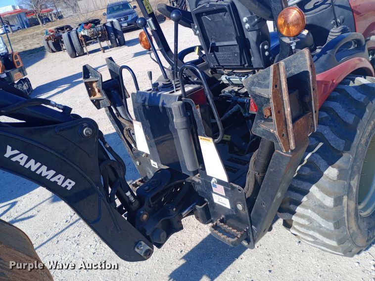 image for item EN8673 2017 Yanmar SA24 MFWD tractor