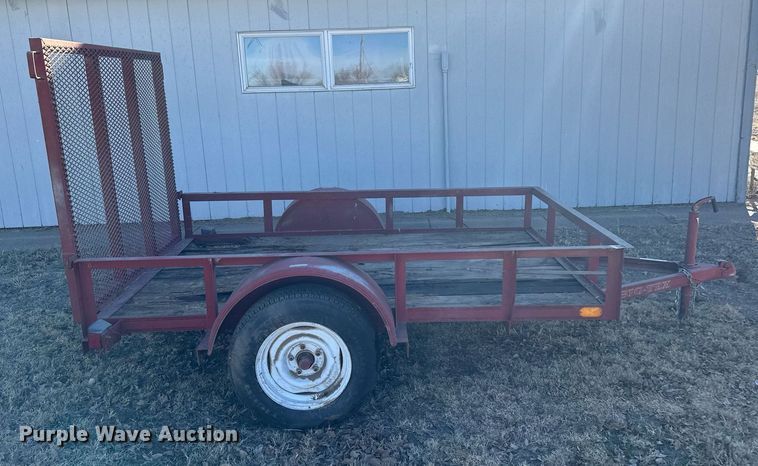 image for item ER8567 1996 Big Tex utility trailer