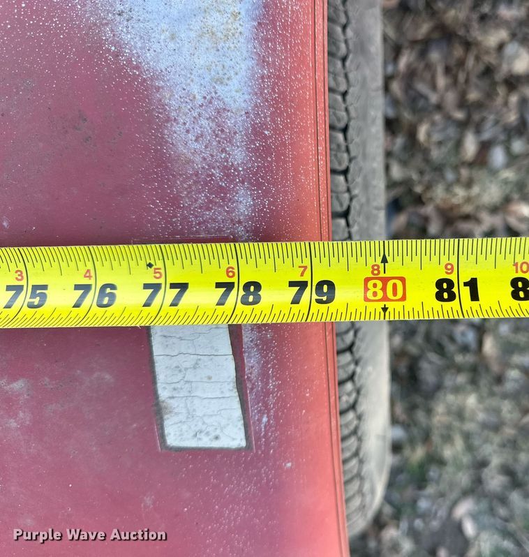 image for item ER8567 1996 Big Tex utility trailer