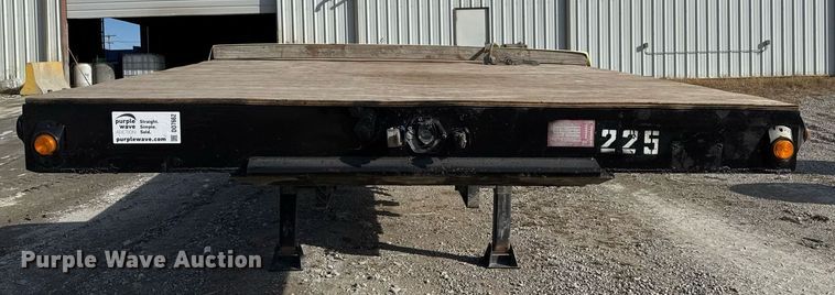 image for item DO7662 2000 Trailmobile F7CT drop deck trailer