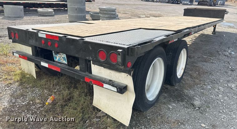 image for item DO7662 2000 Trailmobile F7CT drop deck trailer