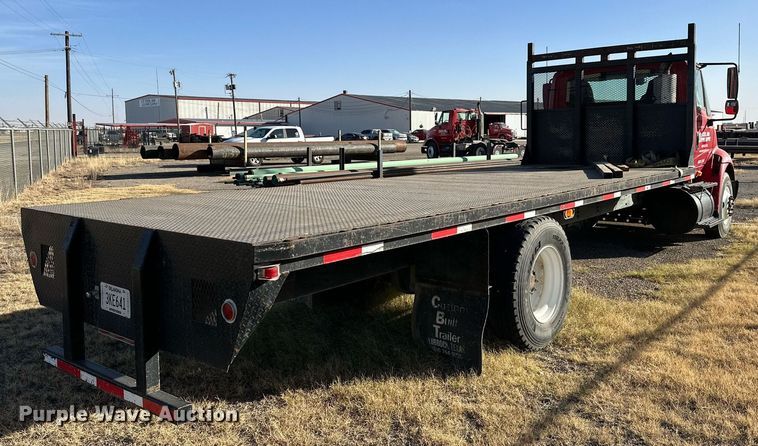 image for item DP6094 2007 International 8600 flatbed truck