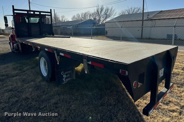 image for item DP6094 2007 International 8600 flatbed truck