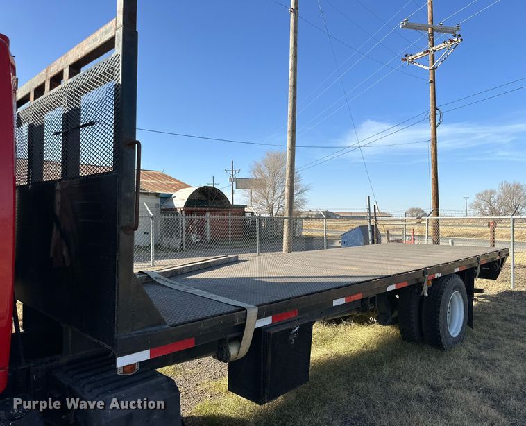 image for item DP6094 2007 International 8600 flatbed truck