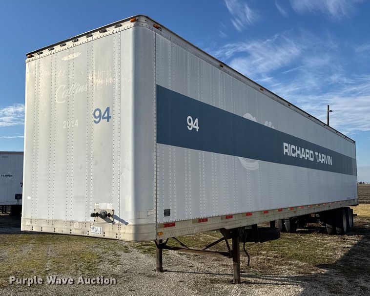 image for item DU3287 2001 Trailmobile  dry van trailer