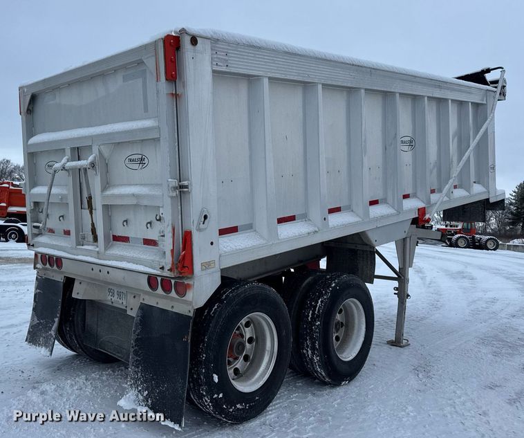 image for item DU3290 2007 Trailstar end dump trailer