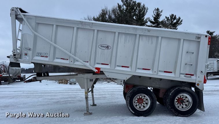 image for item DU3290 2007 Trailstar end dump trailer