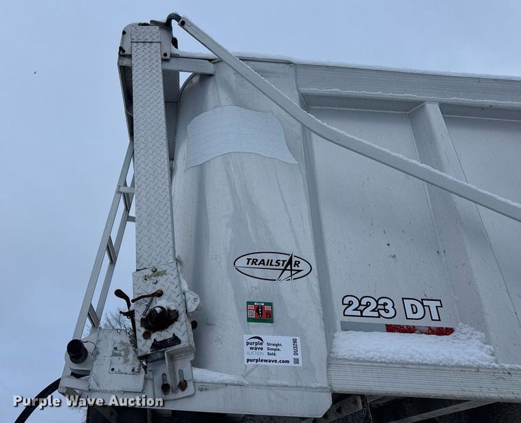 image for item DU3290 2007 Trailstar end dump trailer