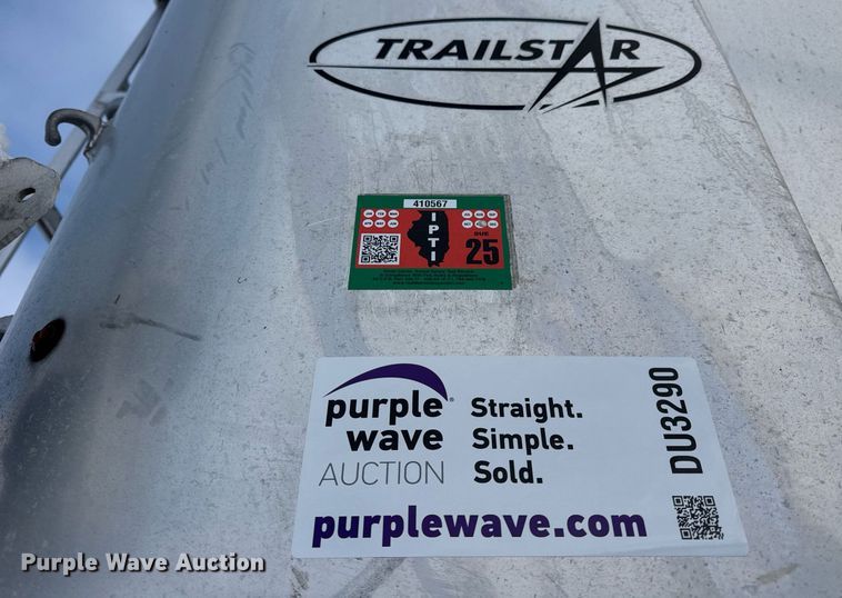 image for item DU3290 2007 Trailstar end dump trailer