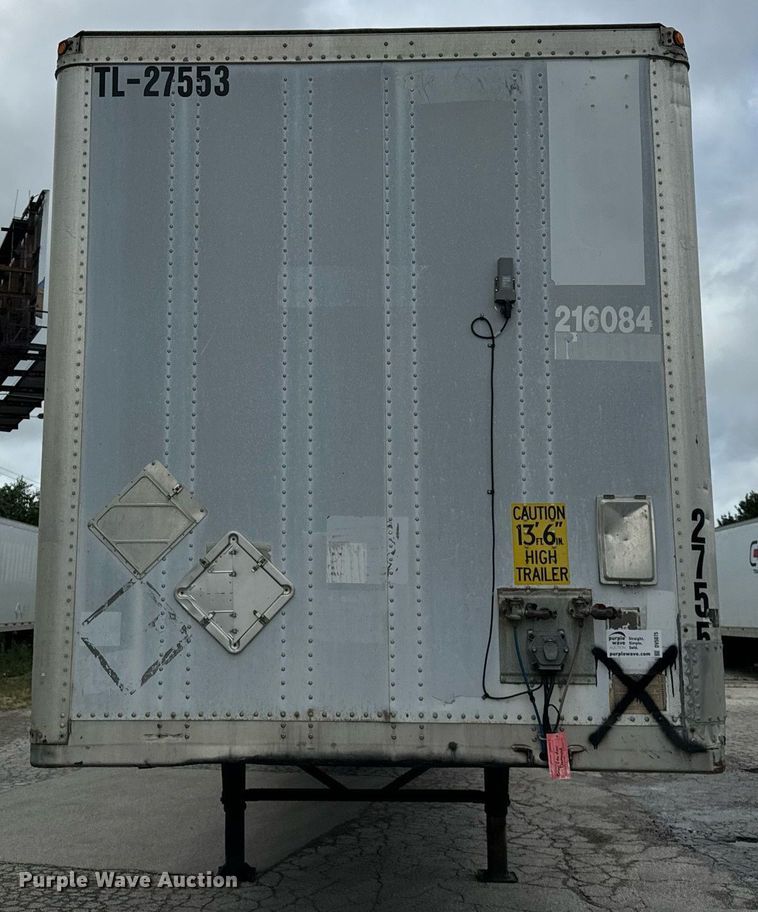 image for item DV5875 2003 Wabash  dry van trailer