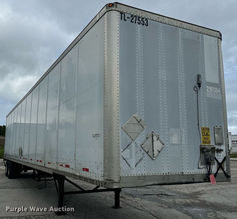image for item DV5875 2003 Wabash  dry van trailer