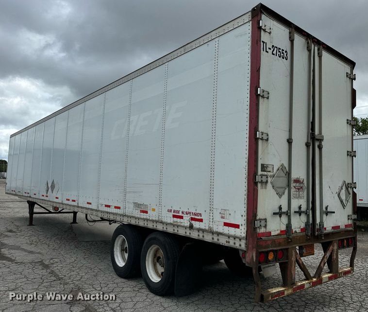 image for item DV5875 2003 Wabash  dry van trailer