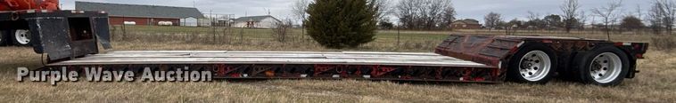 image for item EG2377 2005 X-L Specialized Trailers lowboy equipment trailer