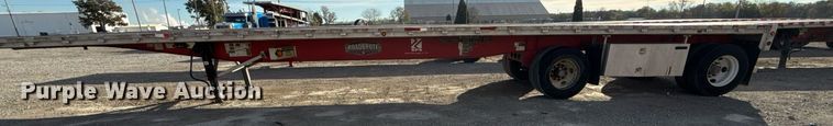 image for item EG7871 2012 Wilson CF1080 flatbed trailer