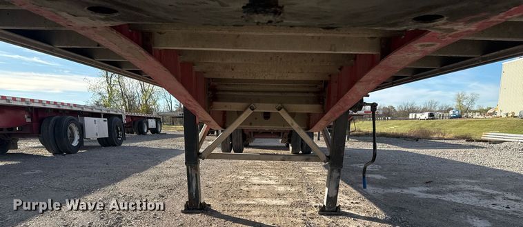 image for item EG7871 2012 Wilson CF1080 flatbed trailer