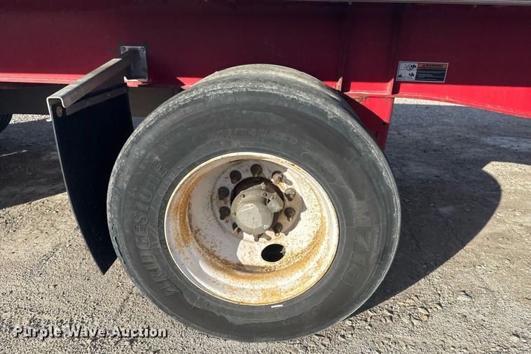 image for item EG7871 2012 Wilson CF1080 flatbed trailer