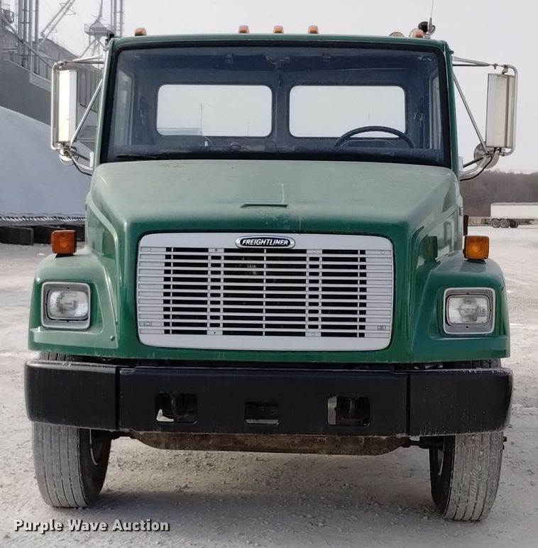image for item EH0111 1993 Freightliner FL70 dump flatbed truck