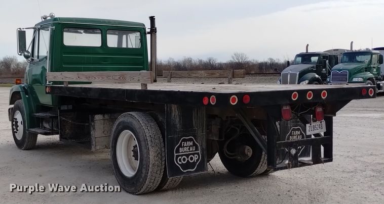 image for item EH0111 1993 Freightliner FL70 dump flatbed truck