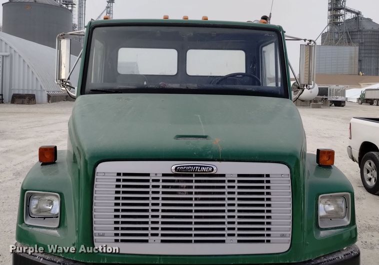 image for item EH0111 1993 Freightliner FL70 dump flatbed truck