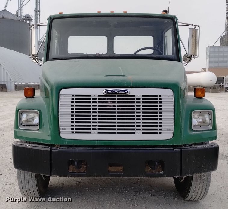 image for item EH0111 1993 Freightliner FL70 dump flatbed truck
