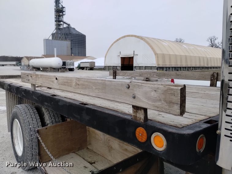 image for item EH0111 1993 Freightliner FL70 dump flatbed truck